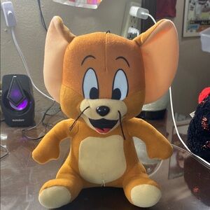 Jerry the Mouse Charming Tan Plush Toy with Big Ears